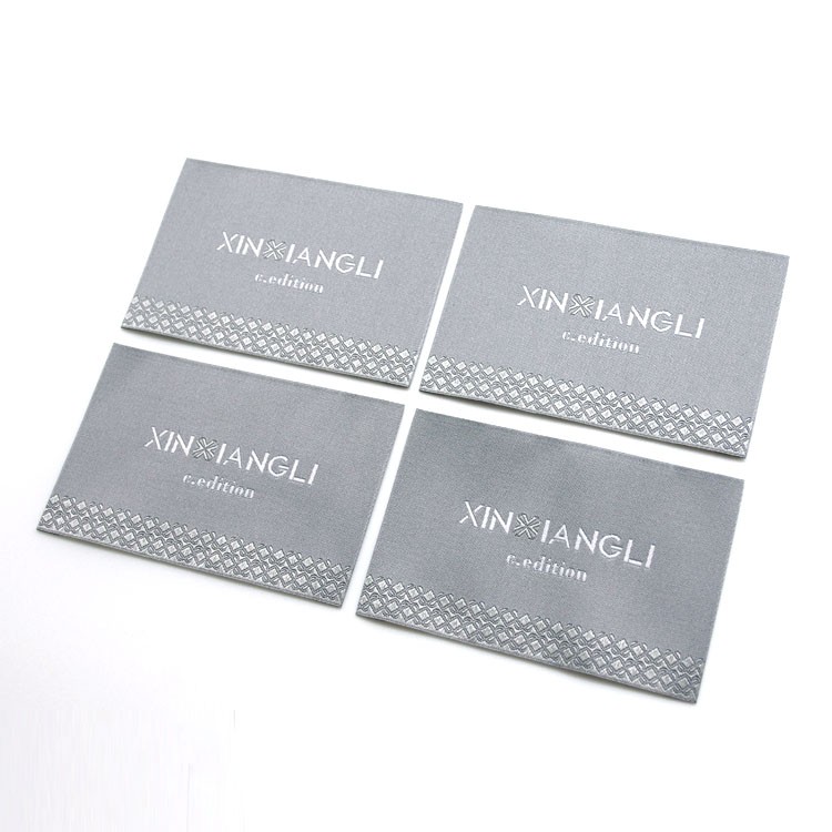 廠家直銷織嘜定制 滌綸鉤邊領標訂做