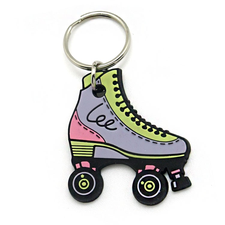 2022年新款卡通PVC膠章鑰匙扣多規(guī)格PU軟膠批發(fā)來樣訂制免費設計